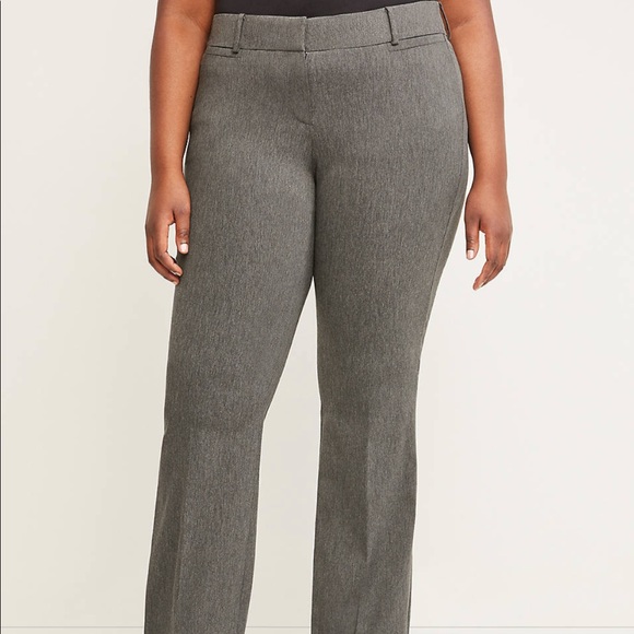 Lane Bryant Pants - Lane Bryant Allie no gap grey trouser pants